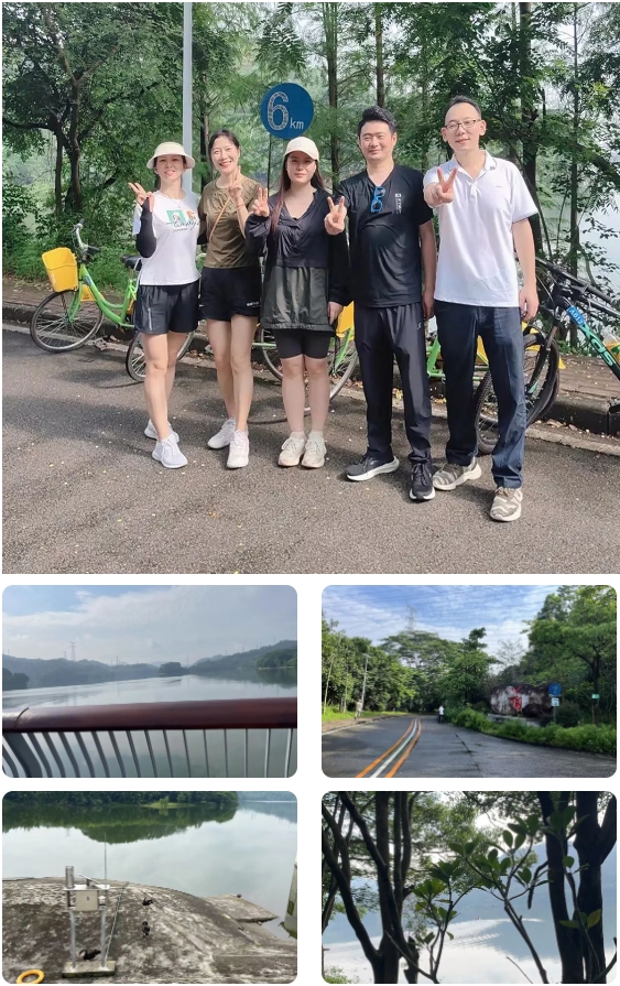 興千田集團(tuán)黃牛埔森林公園騎行活動2