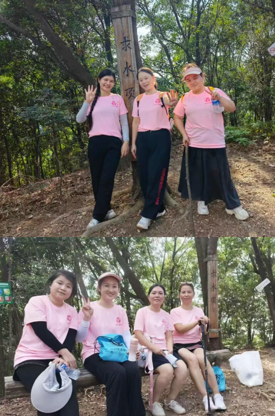 興千田集團(tuán)女職工參加興富社區(qū)“健步新征程，巾幗綻芳華”徒步活動5